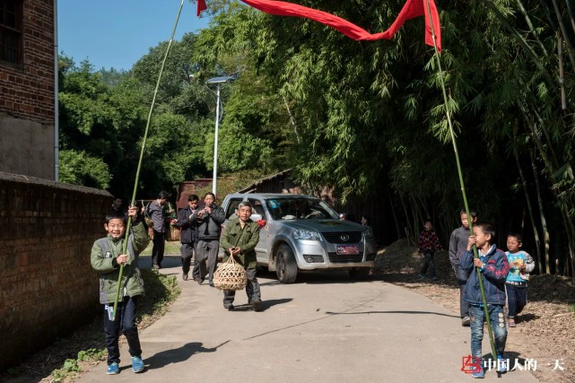 婺源春节,农村婚礼现场