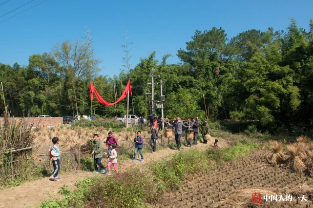 婺源春节,农村婚礼现场